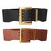 new women's elastic elastic waistband dress coat decorative wide belt waist belt for women _viptrois.com