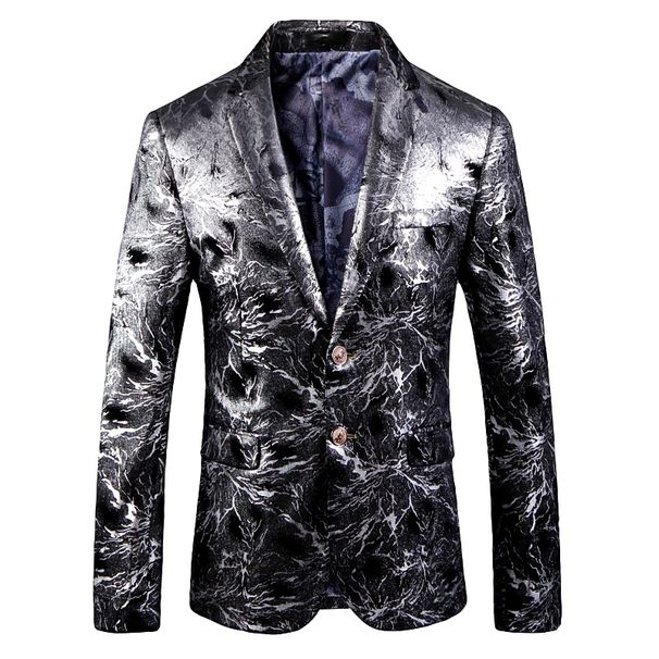 Men's Clothing plus size black Friday party dress Christmas jacket tycoon gold suit delivery_viptrois.com
