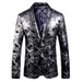 Men's Clothing plus size black Friday party dress Christmas jacket tycoon gold suit delivery_viptrois.com