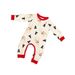 Christmas Santa Deer Christmas tree letters Christmas family suit printed homewear sleep_viptrois.com