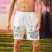 Men's Clothing Swimming Trunks Men's Five Point Quick Drying Shorts Can Go Into The Water Loose Style Hot Spring Seaside_viptrois.com