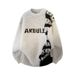 Faux Mink Color-Block Jacquard Sweater – Unisex Oversized Knit Pullover (Winter-Ready, Soft & Cozy, Casual Style)_viptrois.com
