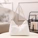 Women's Bags Small Bags Embossed Armpit Bag New Ladies Fashion Casual Handbag Shoulder Bag_viptrois.com
