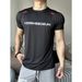 Ice Feeling T Shirt With High Elasticity , Lightweight, Quick Drying And Breathable Summer Leisure Sports Outdoor Fitness Training Clothes_viptrois.com