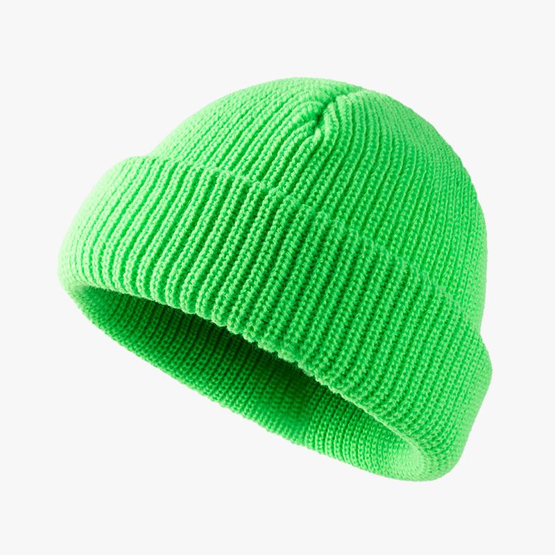 Guapi Hat Men's Autumn And Winter Knitted Hat Student European And American Woolen Hat Women's Outdoor Warm Hat Without Brim Cold Hat_viptrois.com
