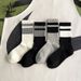 Socks Men's Autumn And Winter Mid Tube Socks Versatile Ins Trendy Women's Long Winter Sports Socks_viptrois.com