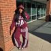 Loose Versatile Unisex Casual Hoodie With 3D Embroidered Patch - Loose Fit Streetwear Pullover (White, Dark Red) | Sizes S/M/L/XL_viptrois.com
