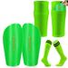 Football Shin Guards And Socks Three Piece Set For Children's Shin Guards, Knee Pads And Leg Guards Sports Equipment Protective Gear_viptrois.com