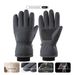 Men's Gloves Outdoor Ski Gloves Men And Women Winter Plus Velvet Thickened Touch Screen Windproof Waterproof Riding Electric Car Warm Cotton Gloves_viptrois.com