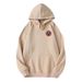 Men's Clothing 400G Silver Fox Fleece Fleece Lined Sweatshirt, Long Sleeves, Fleece Lined Drop Shoulder Hooded Sweatshirt, Tiger Head Style,_viptrois.com