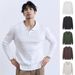 Men's Breathable Polo Collar Knit Sweater - Lightweight V-Neck Pullover With Textured Design All-Season Comfort For Business Casual (M-XXXL, 5 Colors)_viptrois.com