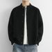 Two-Piece Men's Jacket Autumn Winter Cardigan Sweater Knitted Casual Versatile Stylish Trendy Fashion Base Shirt_viptrois.com