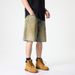 Men's Clothing Casual Retro Denim Shorts Fashionable Washed Straight Tube Tall Thin Five Point Hole Shorts_viptrois.com