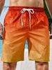 2025 Men's Four-season Casual 3D Printed Straight-cut Sports Beach Pants With Drawstrings_viptrois.com
