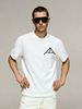 Men's Clothing Men's 100% Cotton Short Sleeve T-Shirt Manu Triangle Logo Trendy Brand Summer High Street Loose Fit Top Versatile Niche Style_viptrois.com