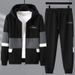 Men's Clothing Plus Size Plus Size Sweater Large Size Loose Cardigan Suit Zipper_viptrois.com