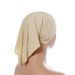 Crystal Ethnic Scarf – Multi-Color Oblique Long-Tail Headwrap (Elastic Middle Eastern Headscarf & Bottoming Hat)_viptrois.com