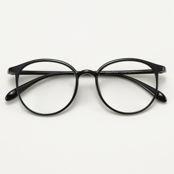 7121 Ultra-light TR90 Oval Prescription For Women, Korean Style, Trendy, Can Be Customized With Prescription, Cold Tea_viptrois.com