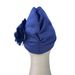 Women's Hijab hat exaggerated hat air layer side large flower hat Muslim hat Baotou hat_viptrois.com