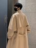 2025 New Windbreaker Jacket Men's Mid To Long Style Spring And Autumn Korean Trendy Brand Casual High-end Coat_viptrois.com