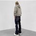 Men's Clothing Vintage Washed Black & Blue Splash Ink Straight-Leg Slightly Flared Jeans For Men & Women – Comfortable Cotton Denim With Mid-Rise_viptrois.com