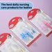 Mother & Kids Spot Baby Snot Cleaning Mouth Suction Care Set Baby Straw Silicone Anti Backflow Manual Nasal Aspirator_viptrois.com