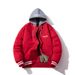 Men's Clothing New Chinese Red Astronaut Embroidered Jacket Men's Autumn And Winter Youth Student Baseball Uniform Cotton Coat_viptrois.com