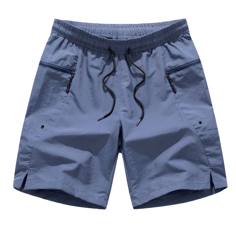Summer Beach Pants Loose Shorts Men's High Elastic Casual Shorts_viptrois.com
