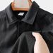 Men's Casual Polo Shirt Striped Lapel T Shirt Men's Short Sleeve_viptrois.com