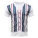 25 Foreign Trade American British Style Summer Men's Quick-drying Breathable Henry Shirt Short-sleeved Vest Short-sleeved T-shirt_viptrois.com