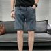 Men's Clothing Summer Trendy Brand Street Ins All Match Outdoor Wear Five Point Straight Casual Wide Leg Pants_viptrois.com
