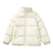 Men's Winter Thickened Trendy Cotton-padded Clothes Without Hats Stand-up Collar Bread Clothes Korean Version Trendy Jacket_viptrois.com