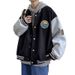 Autumn Retro Jacket Jacket Men's Loose Versatile Baseball Uniform Casual Cardigan Jacket Men_viptrois.com
