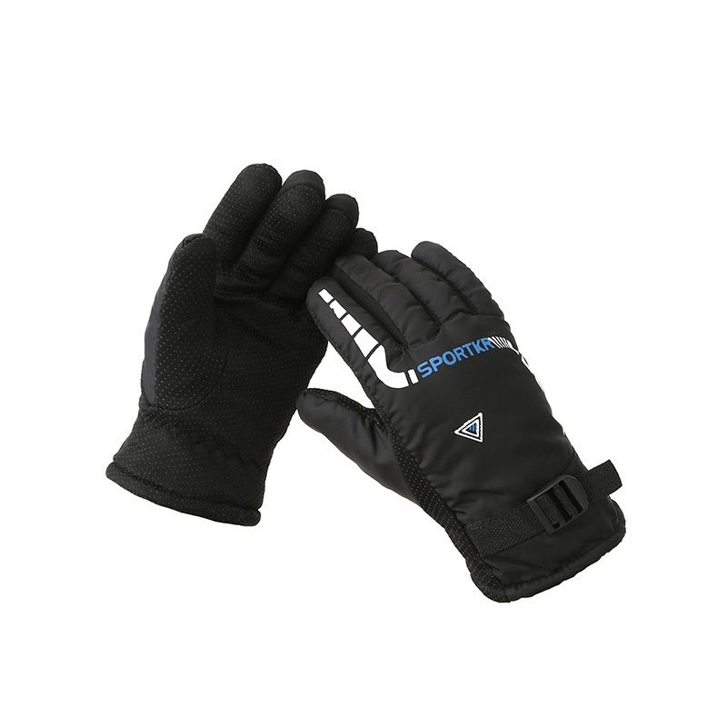 Pulse Winter Outdoor Adult Skiing Cycling Warm Windproof Simple Design Cold-proof Waterproof Men's Gloves_viptrois.com