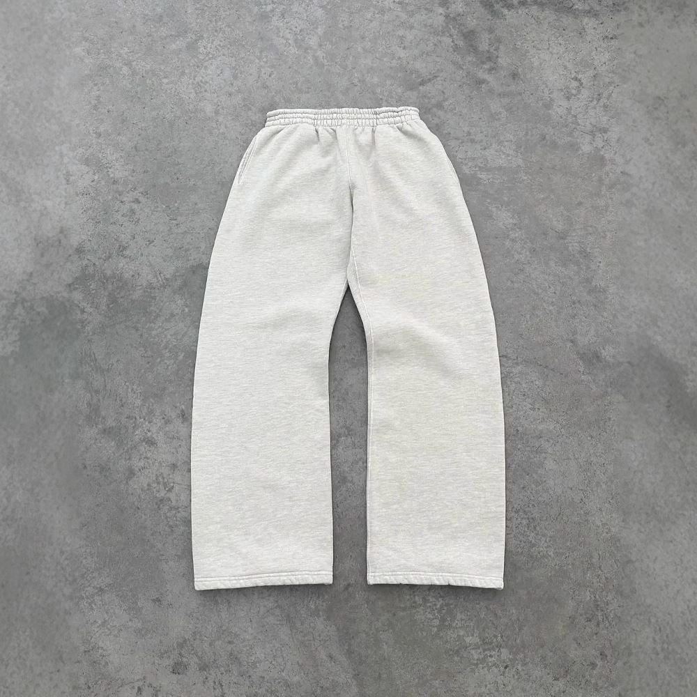Men's Clothing Autumn And Winter Trendy Brands Pure Cotton Loose High Street Trend Personality Couple Hooded Sweatshirt Sweatpants_viptrois.com