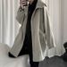 Handsome Mid To Long Hooded Windbreaker For Men In Spring And Autumn, Korean Loose Coat, Trendy Workwear Jacket_viptrois.com