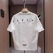 Summer New Solid Color T Shirt For Men Trendy Brand Embroidery Design Versatile Bottoming Shirt Simple Round Neck Handsome Half Sleeves Men_viptrois.com
