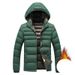 Men's Clothing Customized Light Ribs Cotton Coat Men's Winter Slim Fit Detachable Hood Plus Velvet Thickened Hooded Jacket Men_viptrois.com