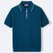 2026 Men's Summer Short-Sleeved Knitted Shirt For Business And Casual Wear With Buttoned Collar And Twisted Stripes Polo Shirt For Men_viptrois.com