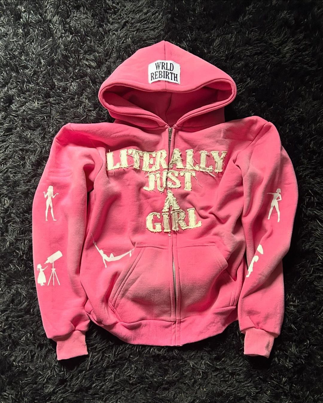 Men's Clothing Y2K New Hip Hop 3D Digital Print Zipper Cardigan, Unique Men's And Women's Hooded Cardigan_viptrois.com