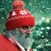 Cross-border Hot Jacquard Christmas Hat Fur Ball Fold New Year Gift Winter Warm Pullover Knitted Hat_viptrois.com