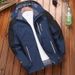 Men's Clothing outdoor jacket waterproof breathable single layer jacket plus size mountaineering ski suit_viptrois.com