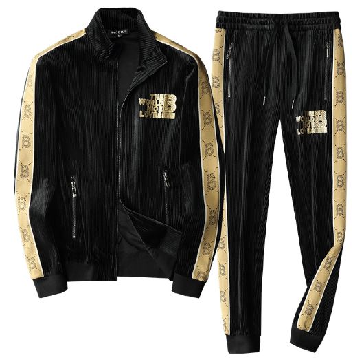 Men's Clothing 2024 New Autumn And Winter Men's Suits Slim Casual Youth Sweatshirts And Sweatpants Sports Suits Men's Two-Piece Set_viptrois.com