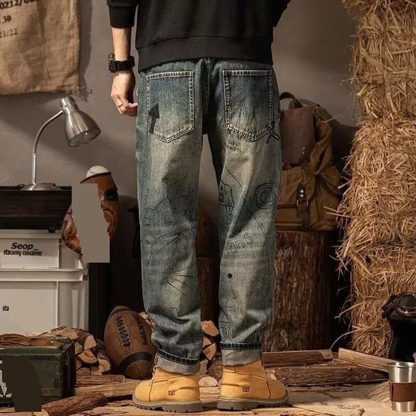 Men's Clothing New Slim Stretch Skinny Pants Ins Trendy Casual All Match Long Pants_viptrois.com