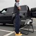 Unisex Functional Cargo Pants Wide Length American Style Small Triangle White Label Casual Tapered Mid Waist Skinny_viptrois.com