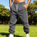 Men’s Fleece-Lined Jogger Pants – Winter Thermal Sweatpants, Slim Tapered Fit (7 Sizes, 6 Colors)_viptrois.com