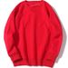 Loom Autumn Winte Euopean Ameican Men Women Casual Spots Cewneck Sweatshit Solid Colo Plain Top Hip Hop_viptrois.com