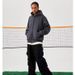Oversized Zip-Up Hoodie – Soft Sherpa Loungewear For Women (Heather Grey/Cream, M-2XL)_viptrois.com