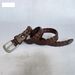 Cowhide hand-woven leather belt vegetable tanned leather first layer vintage cow leather belt_viptrois.com