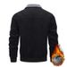 Men's Corduroy Bomber Jacket With Fleece Lining – Oversized Streetwear Winter Coat (Gray/Black/Khaki, Sizes M-8XL) | Heavyweight Urban Essential_viptrois.com